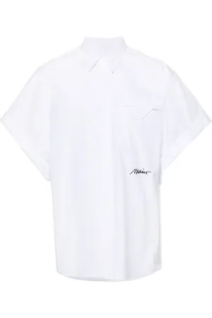 Moschino Camisa con logo bordado