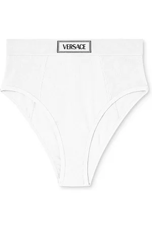 VERSACE Bragas con logo en la cintura