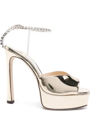 Jimmy Choo Sandalias Saeda con tacón de 125 mm
