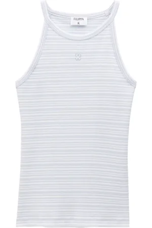Filippa K Top con monograma bordado