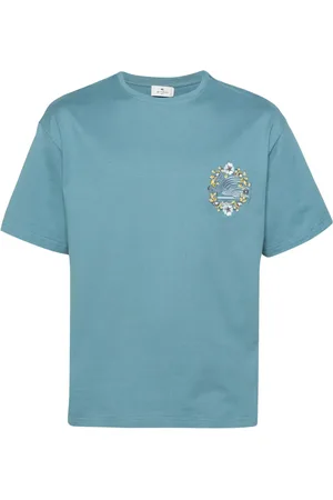 Etro Camisa con bordado Pegaso