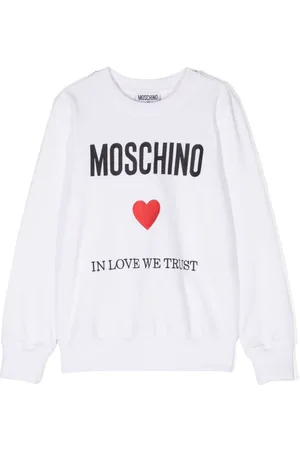 Moschino Sudadera con logo bordado