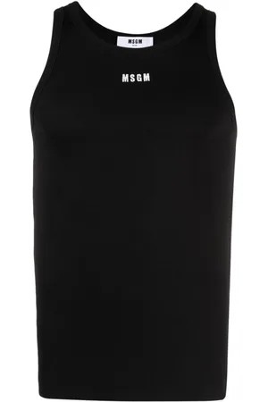 Msgm Top con logo bordado