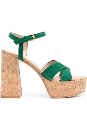 Gianvito Rossi Sandalias con plataforma de 140 mm