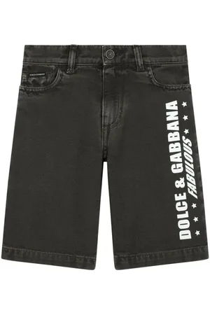 Dolce & Gabbana Pantalones vaqueros cortos con logo