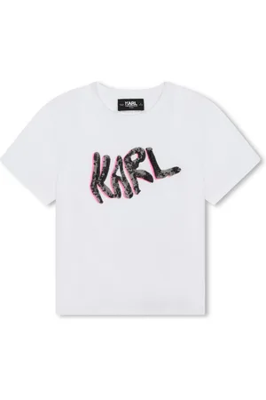 Karl Lagerfeld Camiseta con aplique del logo