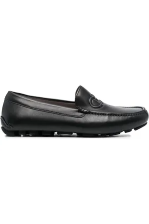 Salvatore Ferragamo Mocasines Gancini con relieve