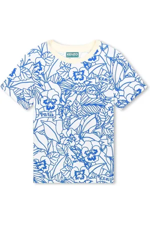 Kenzo Camiseta con estampado gráfico