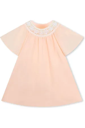 Chloé Vestido con diseño bordado