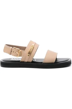 Moschino Sandalias con letras del logo