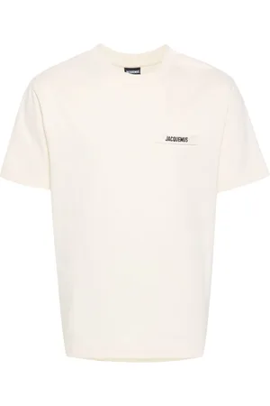 Jacquemus Camiseta Le Gros Grain con logo bordado