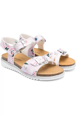 MONNALISA Sandalias abiertas con estampado floral
