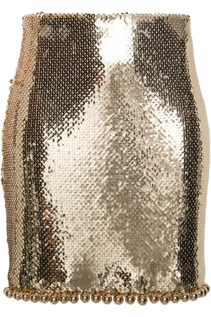 Paco rabanne Minifalda con lentejuelas
