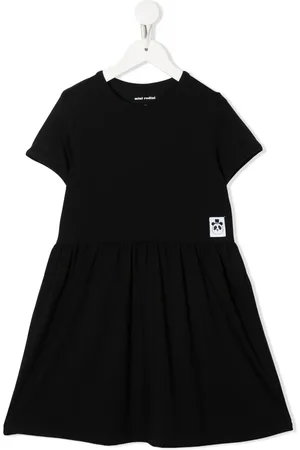 Mini Rodini Vestido tubo con logo
