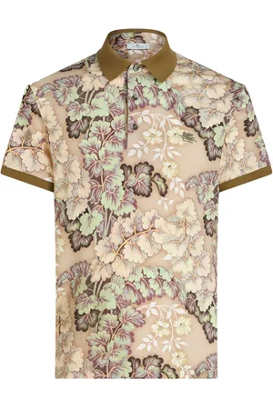 Etro Polo con estampado floral