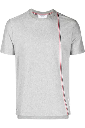 Thom Browne Camiseta con rayas RWB