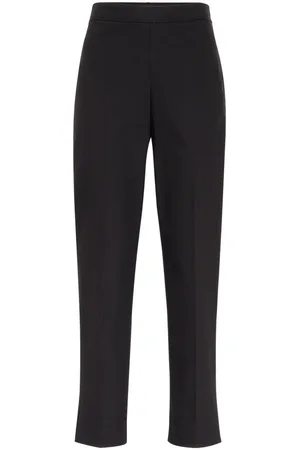 Brunello Cucinelli Pantalones capri de talle alto