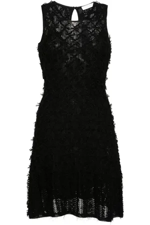 Chloé Vestido corto deshilachado