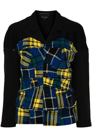 Comme des Garçons Chaqueta a cuadros tartán 1999