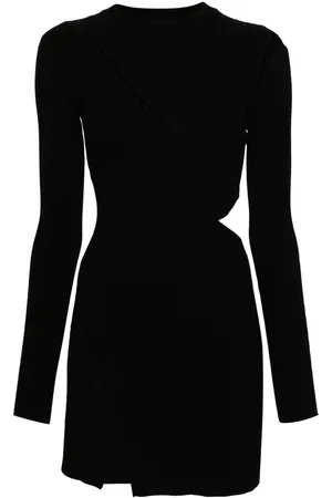 The Attico Vestido corto con abertura