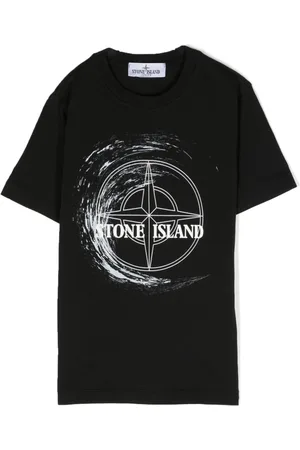 Stone Island Camiseta con logo estampado