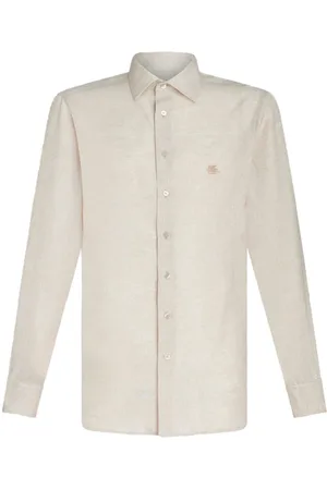 Etro Camisa con bordado Pegaso