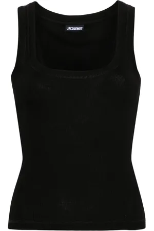 Jacquemus Top de canalé Le Debardeur