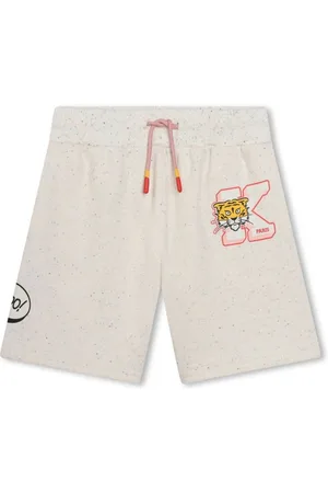 Kenzo Bermudas con cordones y logo