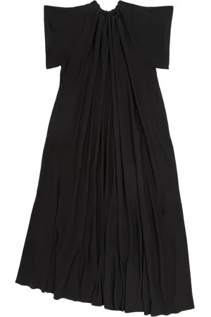 Maison Margiela Vestido largo fruncido
