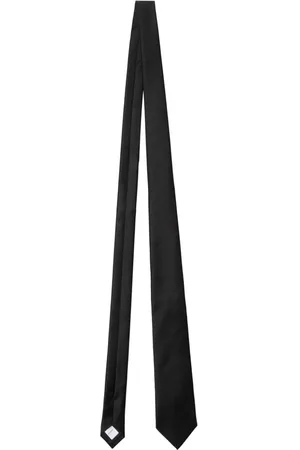 Burberry Corbata con parche del logo