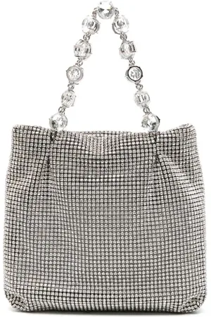 Aquazzura Bolso shopper Crystal Galactic con strass