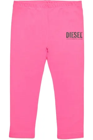 Diesel Leggins con logo estampado