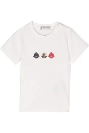 Moncler Camiseta con parche del logo