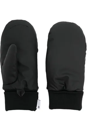 Rains Manoplas acolchadas con etiqueta del logo
