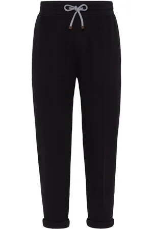 Brunello Cucinelli Pantalones de chándal con cordones