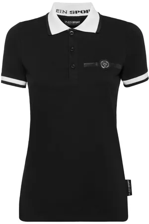Philipp Plein Polo con aplique del logo