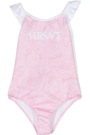 VERSACE Bañador Barocco con volantes