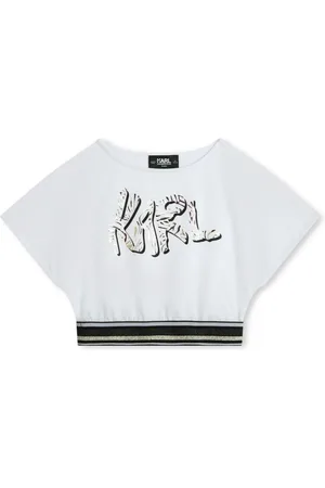 Karl Lagerfeld Camiseta con logo estampado