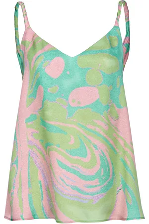 Pinko Top con estampado jaspeado