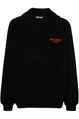 Roberto Cavalli Sudadera con capucha y logo