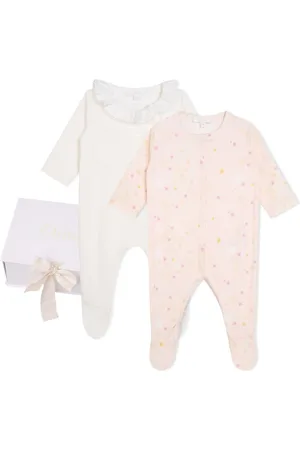 Chloé Conjunto de dos pijamas con volantes