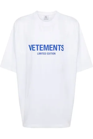 Vetements Camiseta con logo estampado