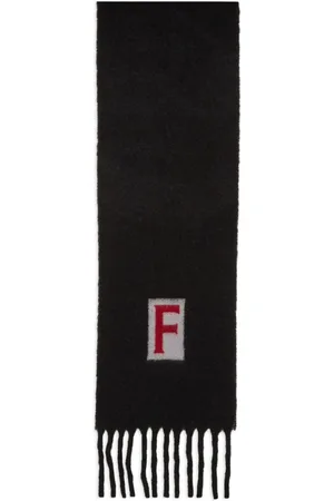 Salvatore Ferragamo Bufanda con logo en intarsia