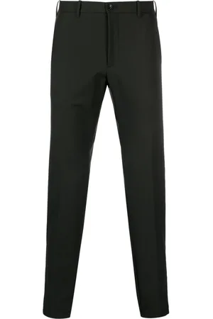 Incotex Pantalones rectos de talle bajo