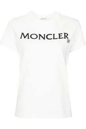 Moncler Camiseta con logo bordado