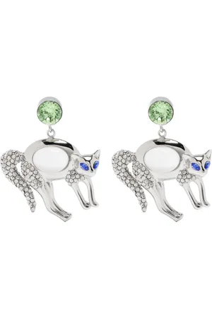 Marni Pendientes con forma de gato