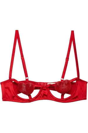 FLEUR DU MAL Sujetador balconette Queen of Hearts