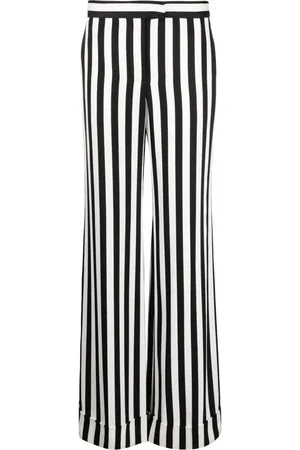 Moschino Pantalones palazzo a rayas
