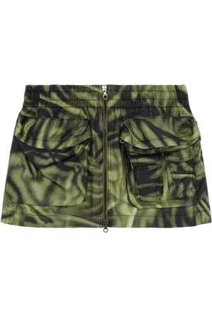 Diesel Minifalda O-Mirty tipo cargo