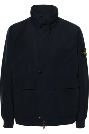 Stone Island Chaqueta con capucha y distintivo Compass